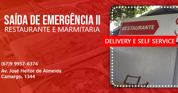 SAÍDA DE EMERGÊNCIA